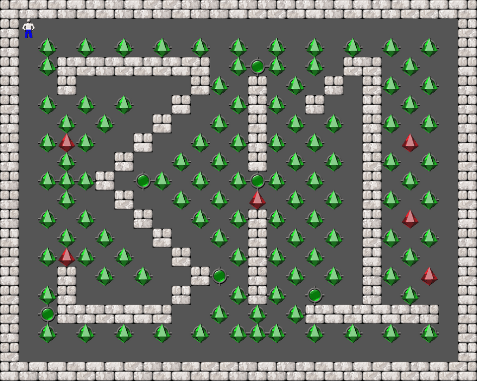 Sokoban Mass Remodel level 834